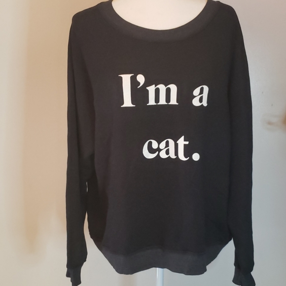 Wildfox Sweaters - Wildfox I'm a cat sweater. NWT